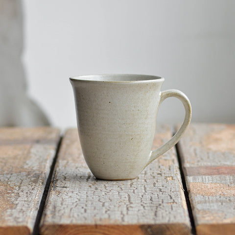 Stoneware Hand Thrown Mug, Sand Light - Nom Living