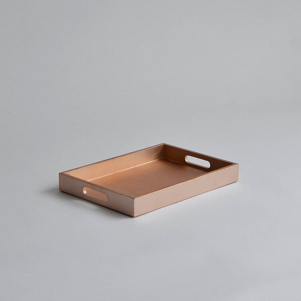 Min Lacquer Serving Tray, with handles - Nom Living