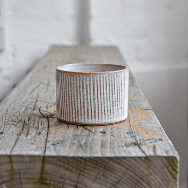 Nom Living Stoneware Fluted Forest Ramekin Dish, Soufflé, Baking