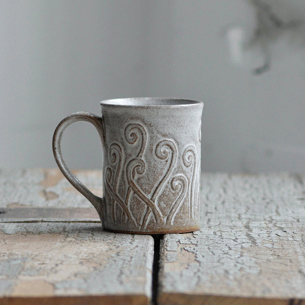 Stoneware Mug Four Seasons, Spring Coffee Tea Cup - Nom Living