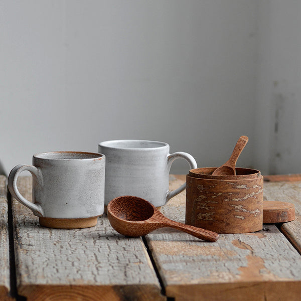 Nom Living - Stackable Coffee Set, Cups, Scoop, Spoon and Cinnamon Box