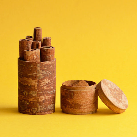Cinnamon Double Canister, Premium Spice 20g & Cinnamon Sticks 80g