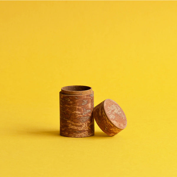 Cinnamon Bark Canister Round Mini - Nom Living