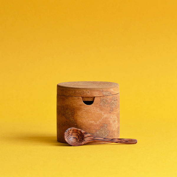 Cinnamon Bark Canister for Sugar, including mini spoon - Nom Living