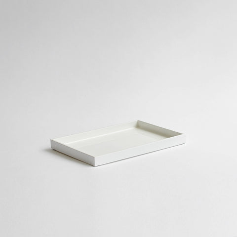 Vanity Tray, Gloss White