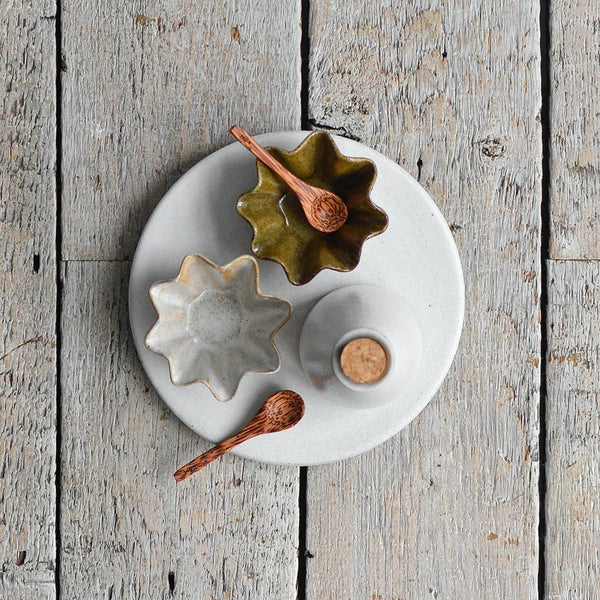 Ceramic Condiment and oil serving set - Nom Living