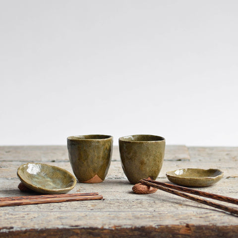 Sake & Sushi Set, Green