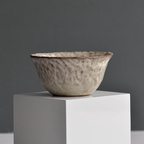 Hand Moulded Small Bowl, Pale Green