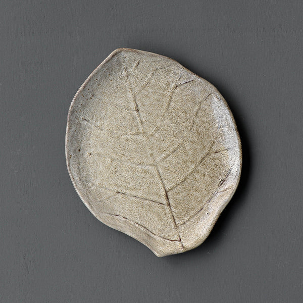 Large Leaf Plate, Pale Green