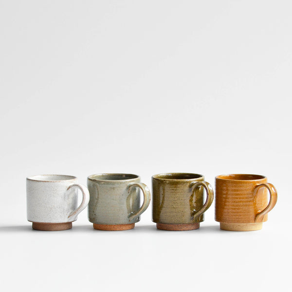 Stackable Espresso Cups, Mixed Set of 4