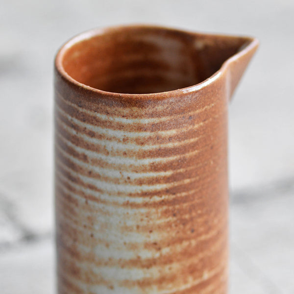 Small Artisan Sauce Jug, Rust Nom Living