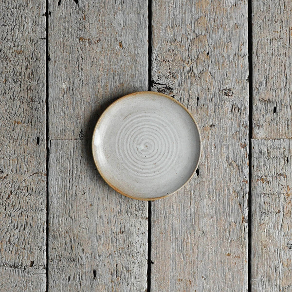 Ceramic Mini Artisan Side Plate, Light - Nom Living