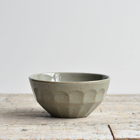 Facet Breakfast Bowl – Celadon