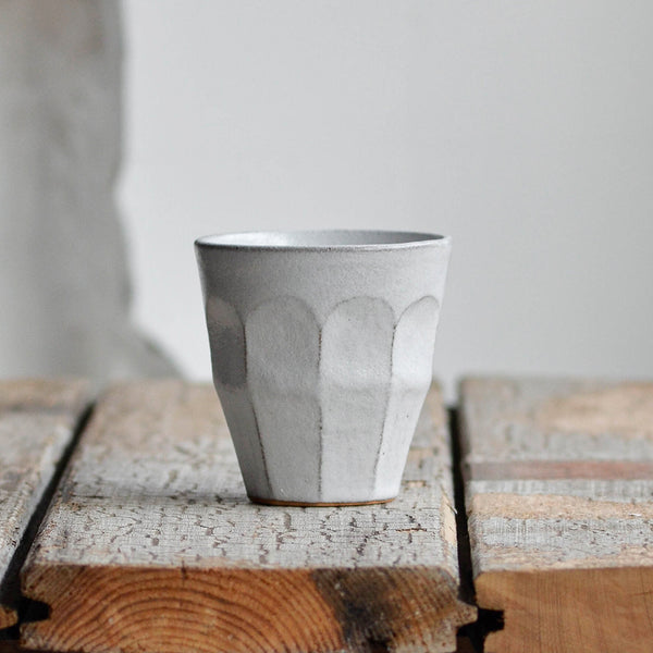 Stoneware ceramic Facet Collection, Tumbler, Cup, Medium - Nom Living
