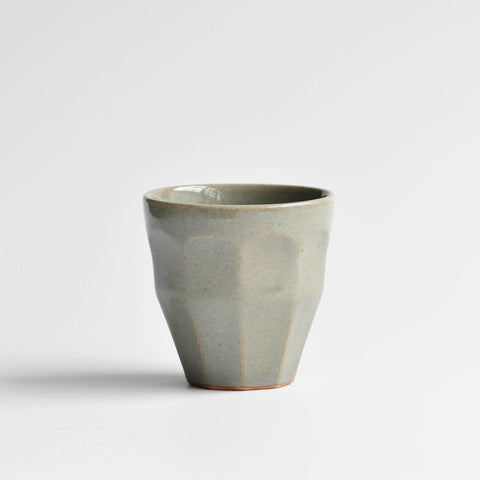 Facet Cup, Medium, Celadon