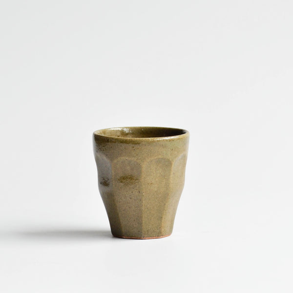 Facet Cup, Small, Green