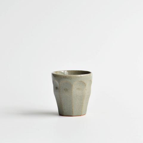 Facet Cup, X-Small, Celadon