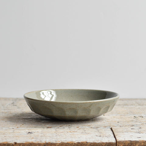 Facet Pasta Bowl – Celadon