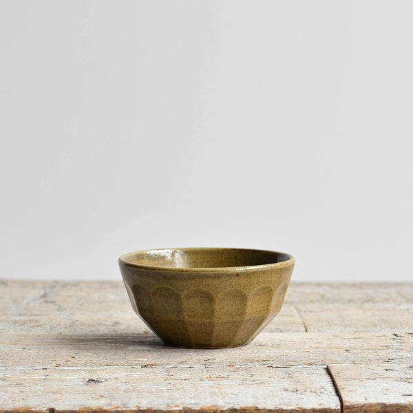 Stoneware, Facet Small Bowl Green - Nom Living