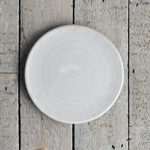 Stoneware Flat Plate, Large