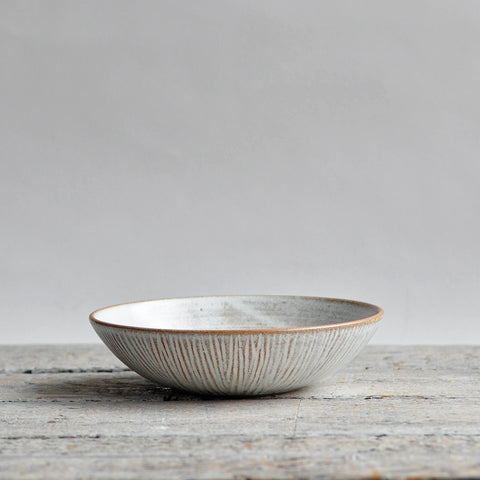 Forest Pasta Bowl, Unglazed Rim