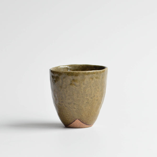 Hand Moulded Beaker, Green