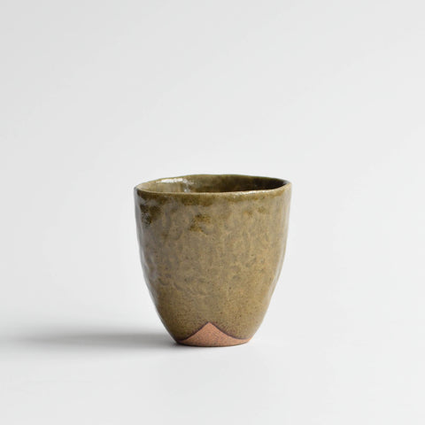 Hand Moulded Beaker, Green