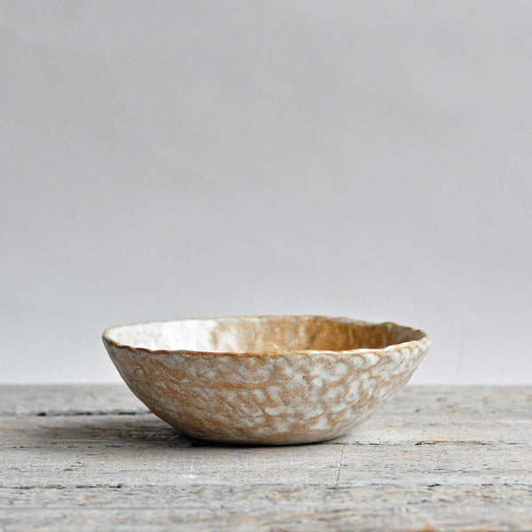 Ceramic Hand Moulded Pasta Bowl, Small, Rust - Nom Living