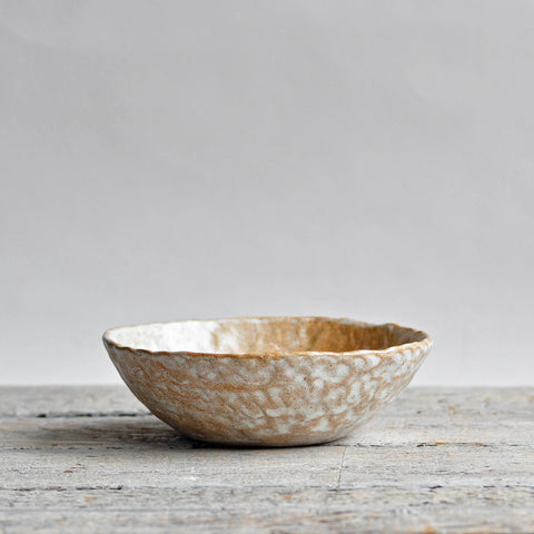 Hand Moulded Pasta Bowl, Rust