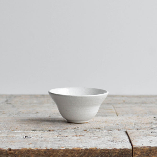 Stoneware Heritage Condiment Bowl, Snow White - Nom Living