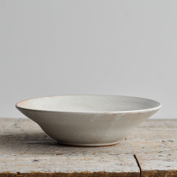 Ceramic Stoneware-Heritage-Large-Bowl-Snow-White - Nom Living