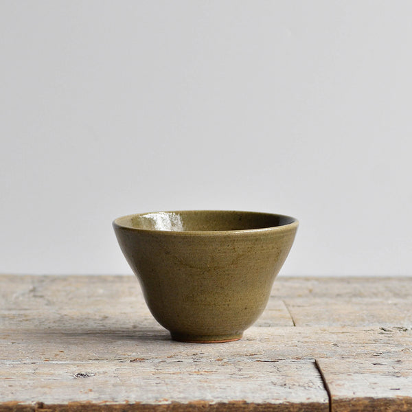 Ceramic Stoneware Heritage Dessert Bowl Green - Nom Living