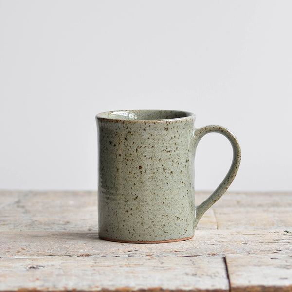 Stoneware Tea Mug, Speckled Celadon - Nom Living