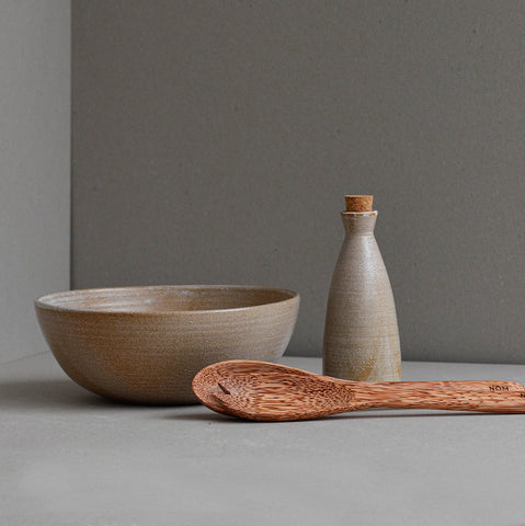 Salad Serving Set, Rust