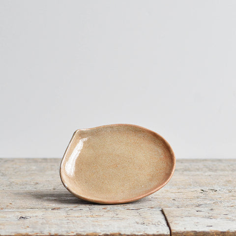 Teardrop Dish, Rust