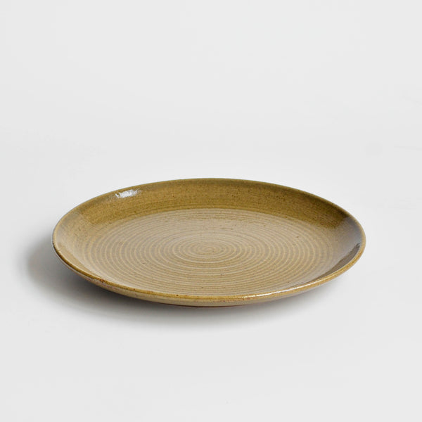 Spiral Dinner Plate – Green