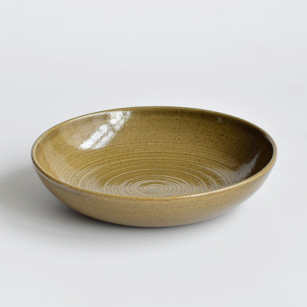 Spiral Large Pasta Bowl – Green
