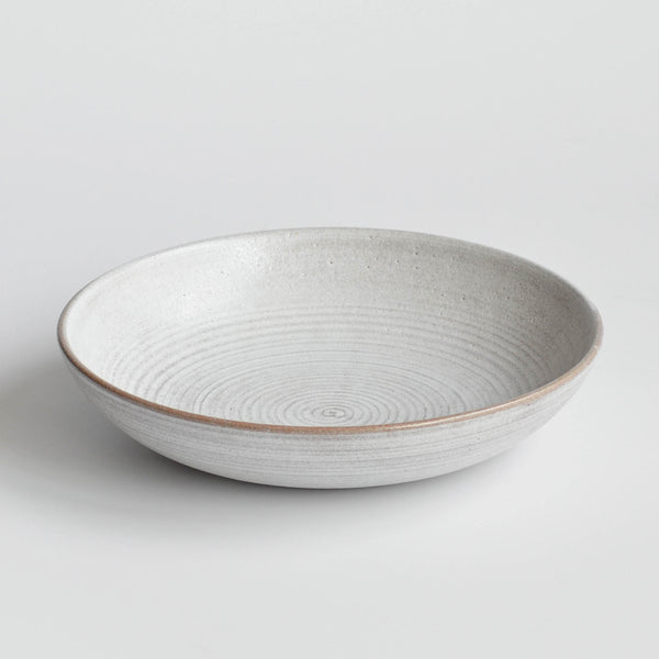 Spiral Large Pasta Bowl – Snow White