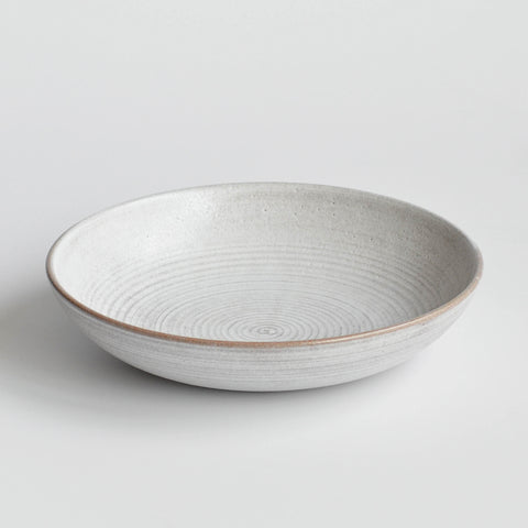 Spiral Large Pasta Bowl – Snow White