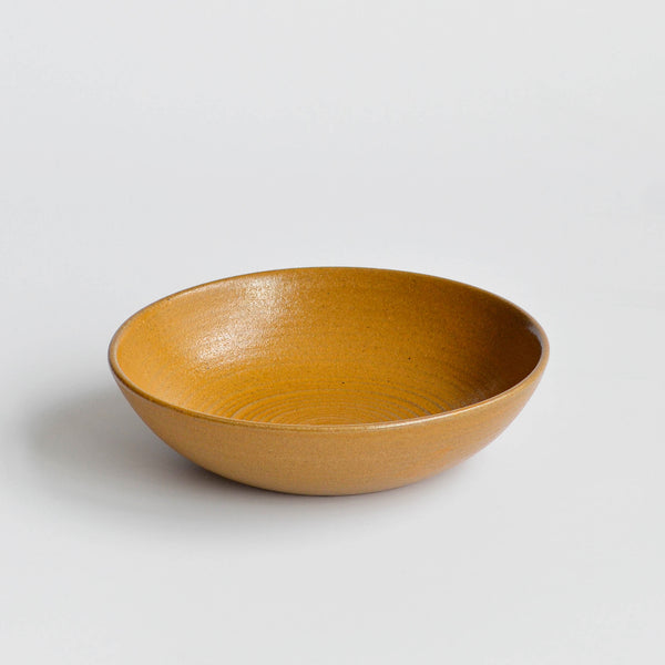 Spiral Pasta Bowl – Ochre