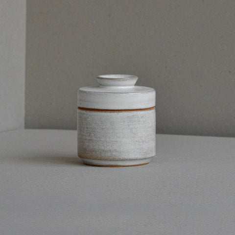Large Jar with Lid, Snow White