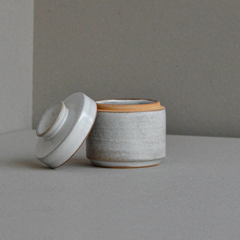 Medium Jar with Lid, Snow White