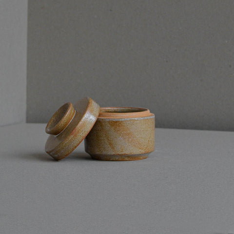Stoneware Storage Jar, Medium, Rust
