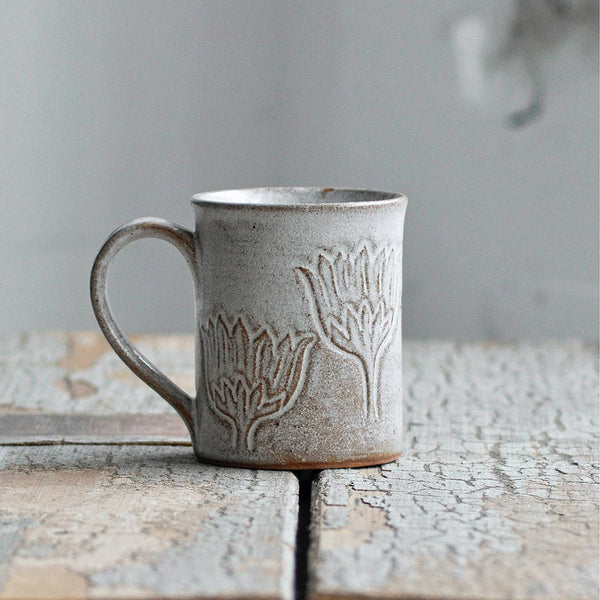 Stoneware Mug Four Seasons, Summer, Coffee Tea Cup - Nom Living