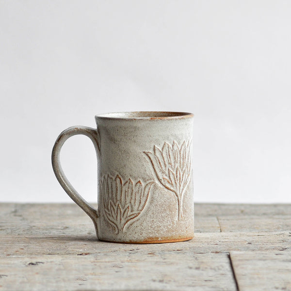 Stoneware Mug Four Seasons, Summer, Coffee Tea Cup - Nom Living