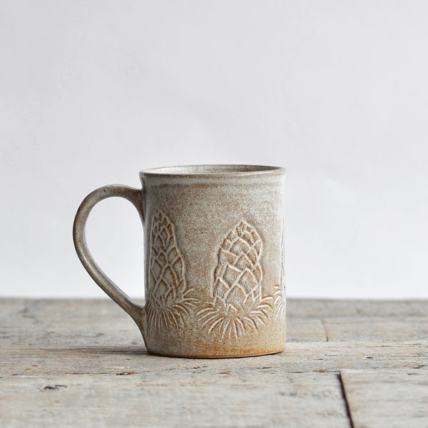 Stoneware Mug Four Seasons, Winter, Coffee Tea Cup - Nom Living