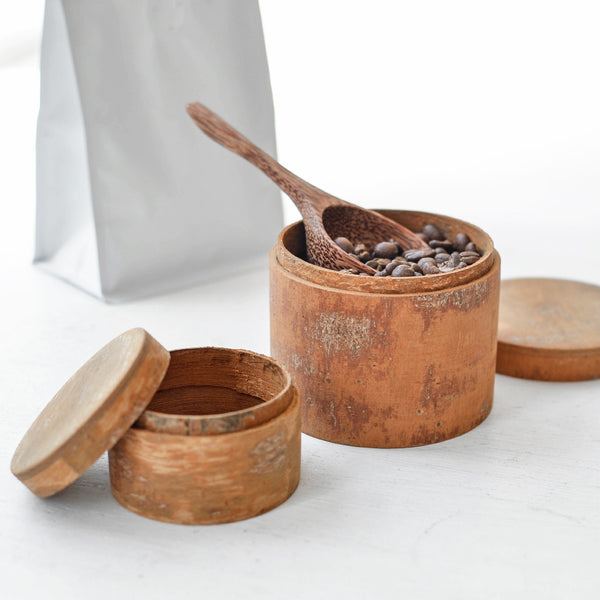 Cinnamon Storage Canister for coffee or sugar - Nom Living