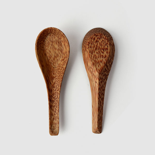 Chinese Soup Spoon, Coconut Palm Wood