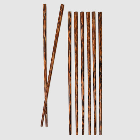 Chopsticks Pair, Coconut Palm Wood