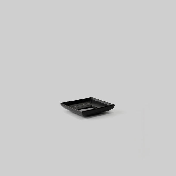 Miniature Square Tray, Black - Nom Living